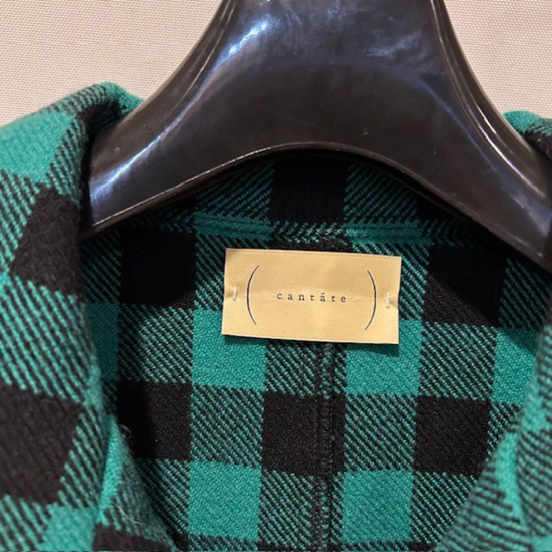 ジャケット・アウター cantate 48 Buffalo Check Overshirt