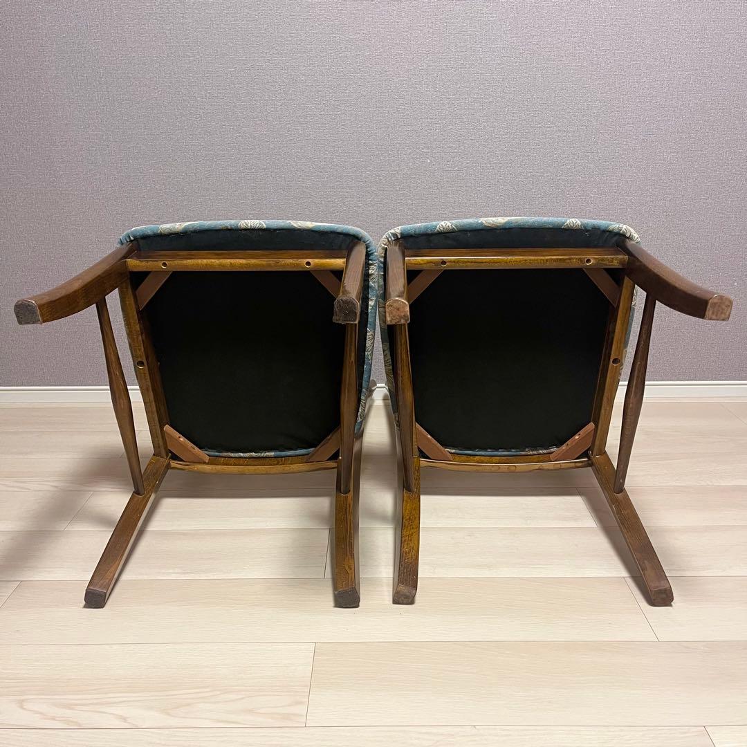 カリモク コロニアル ダイニングチェア 2脚セット②