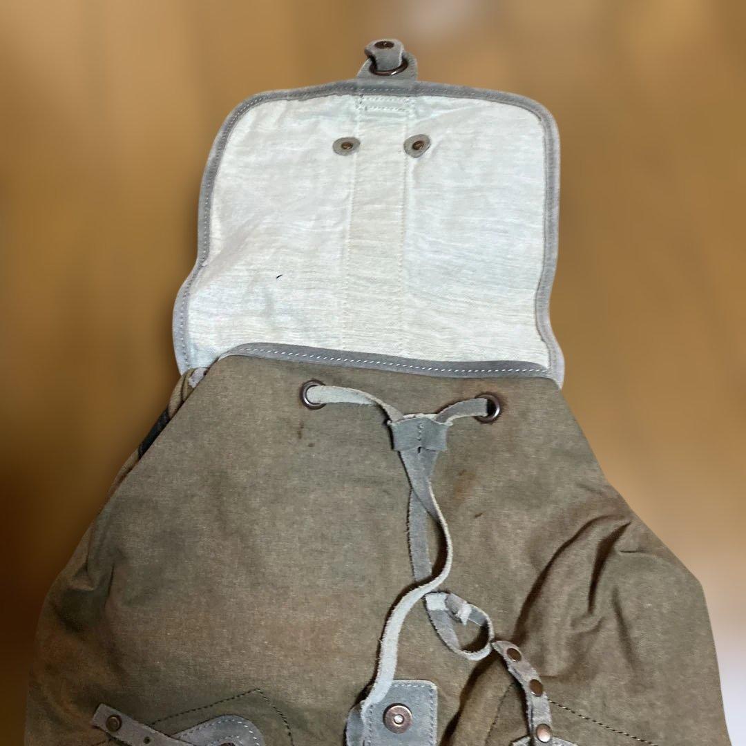 【激レア】DIESEL 00s archive ミリタリーリュック Y2k 平成