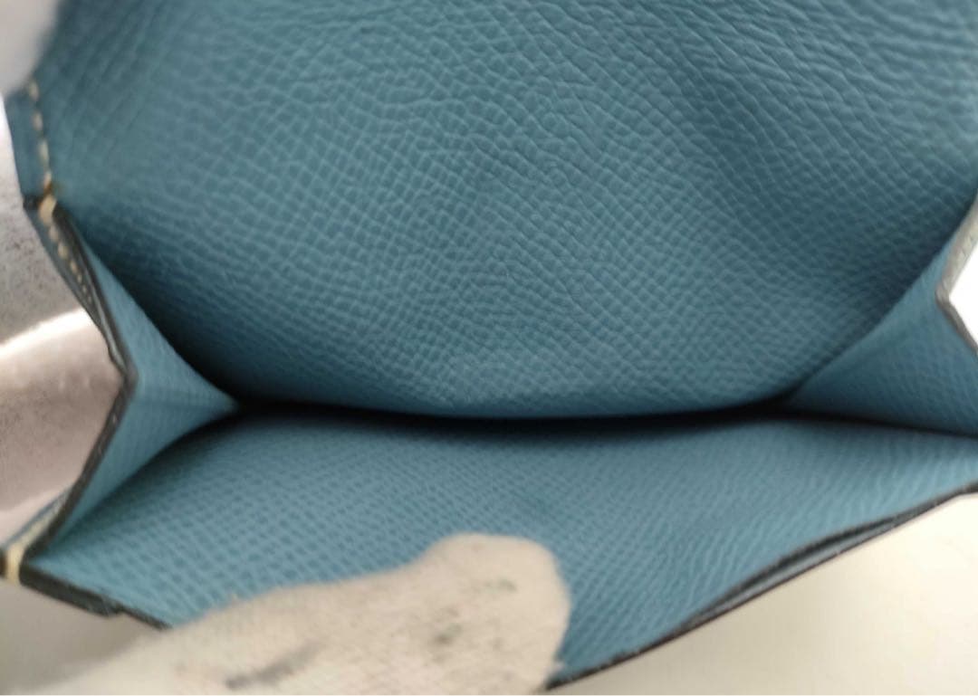 エルメス　べアン　レザー名刺入れ クシュベル　刻印◻︎J