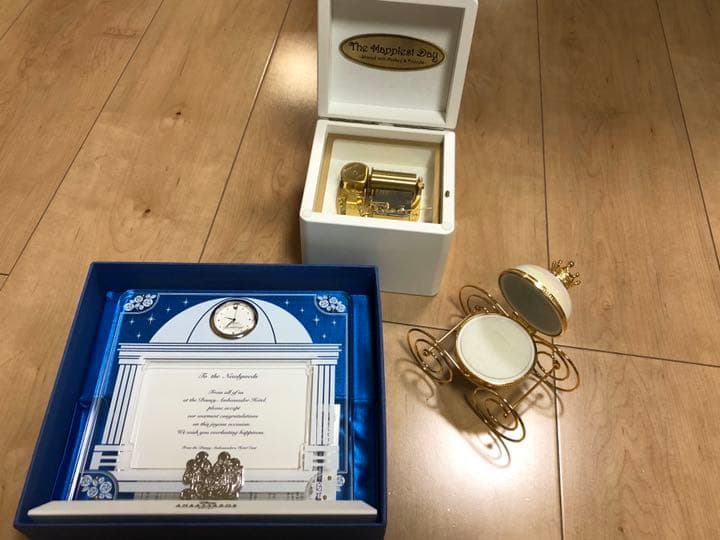 ディズニー　ウェディングセット