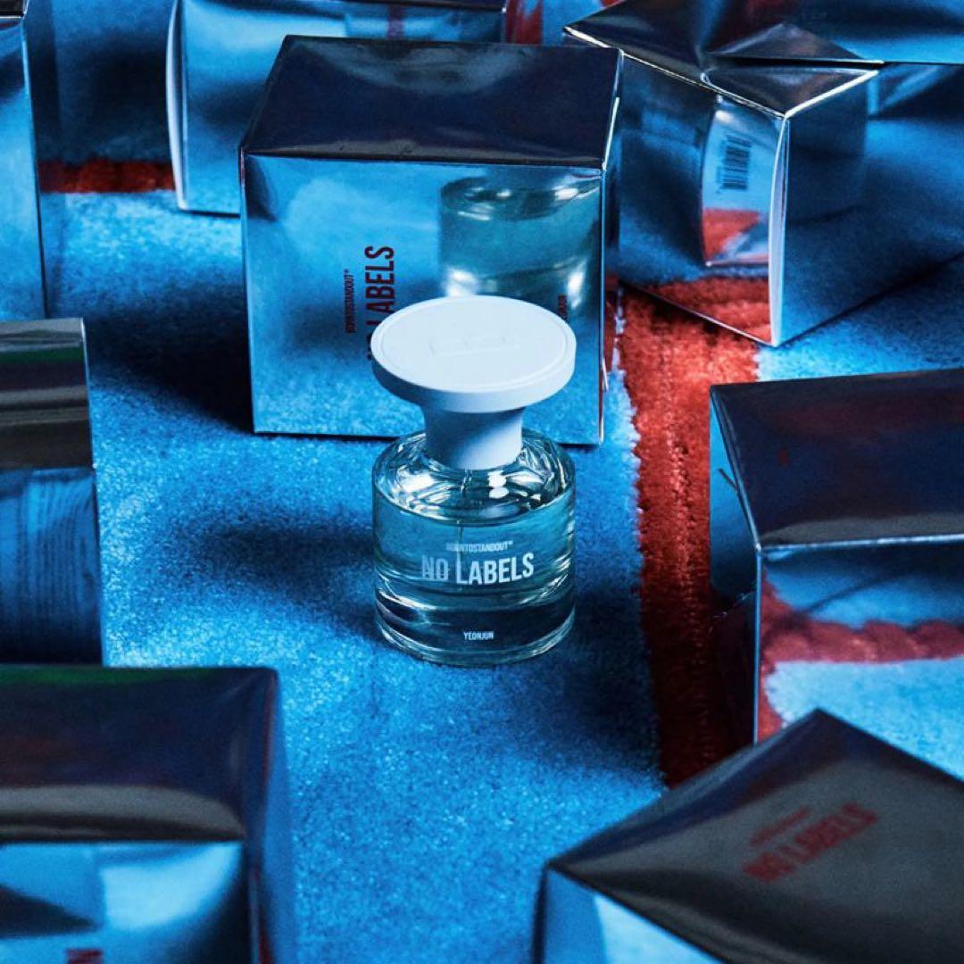 TXT ヨンジュン NO LABELS香水 コラボ BORNTOSTANDOUT