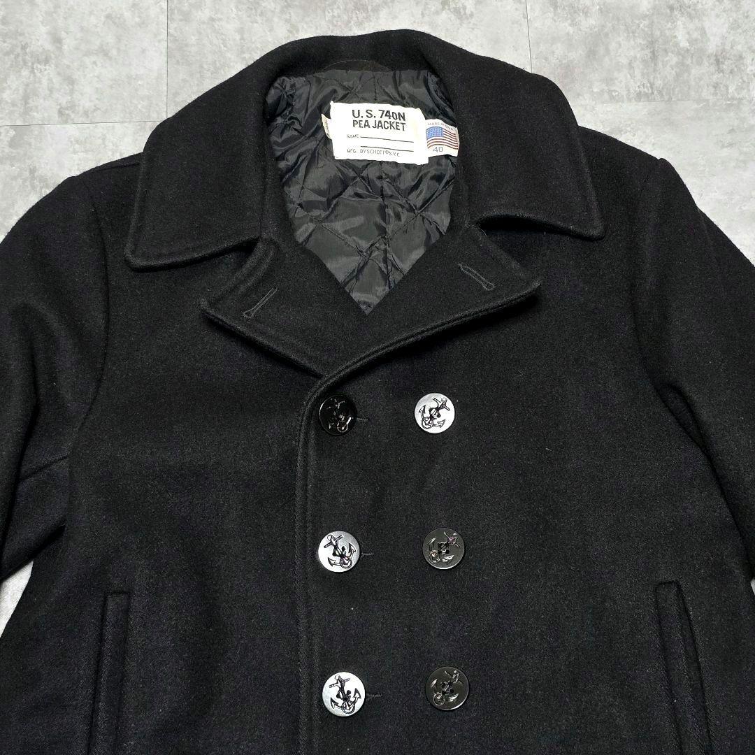 【Schott】ショット 40 U.S.740N ピーコート 米国製 ブラック