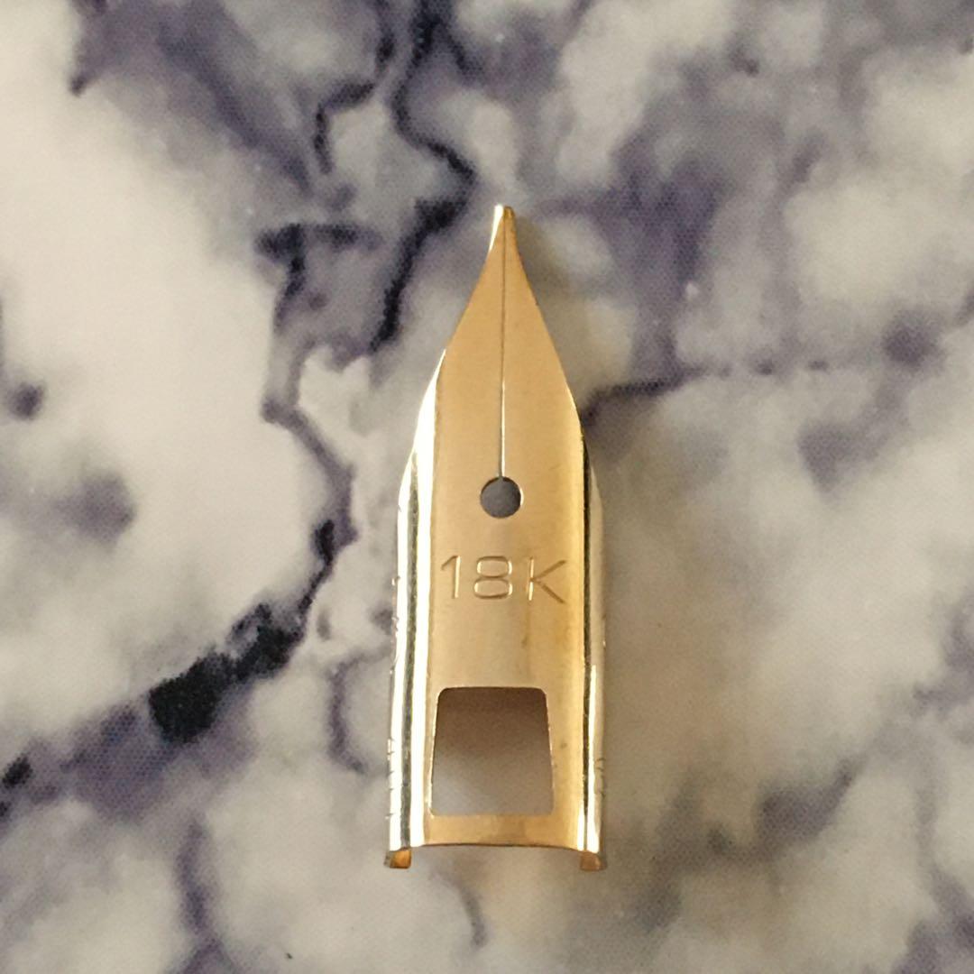 #0142 オーバーホール済み 万年筆 SAILOR ショート18k