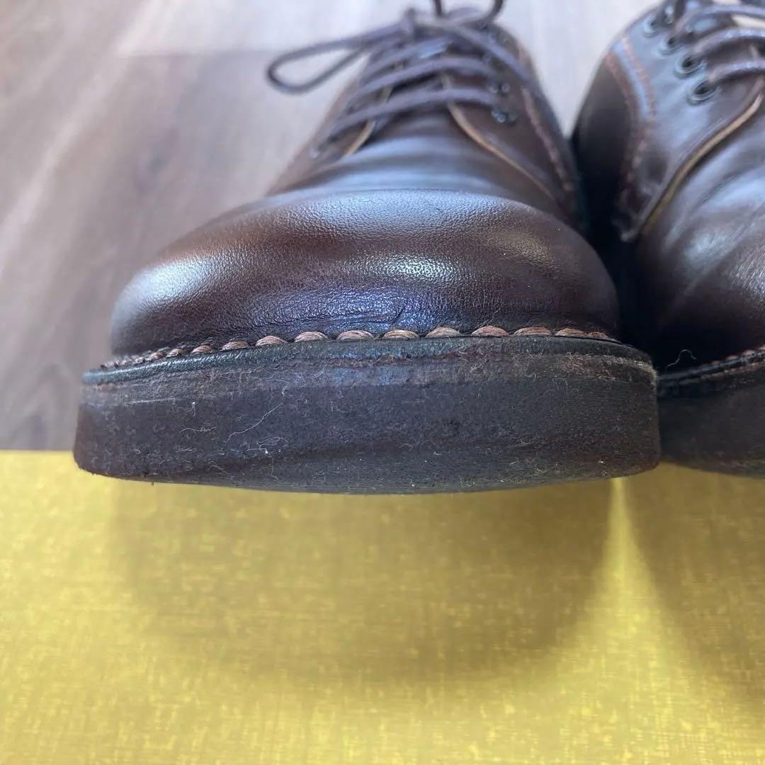 ヒロポン　リーガルウォーカー プレーントゥ ダークブラウン