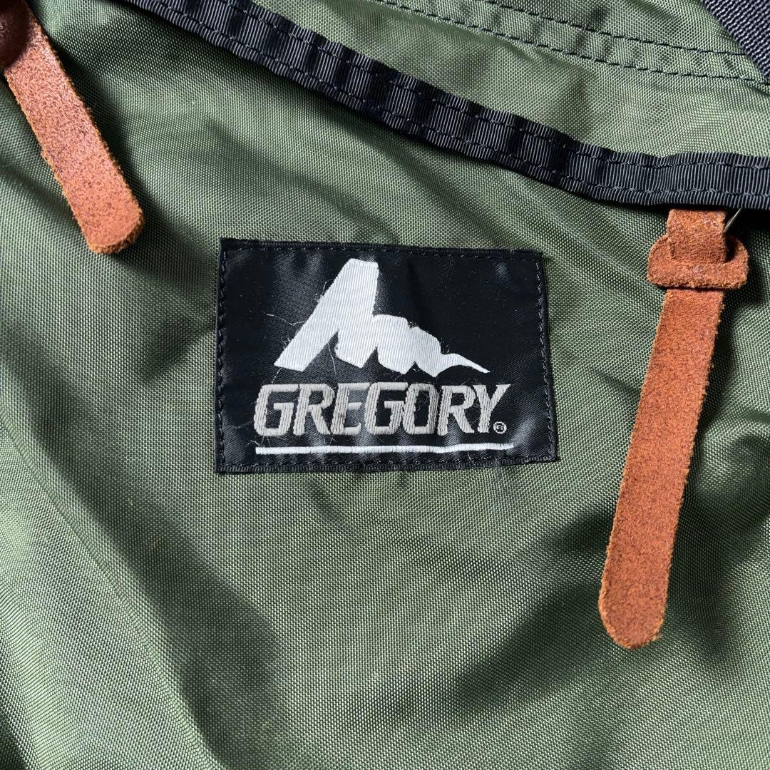 GREGORY デイパック 旧タグ USA製 カーキ グリーン