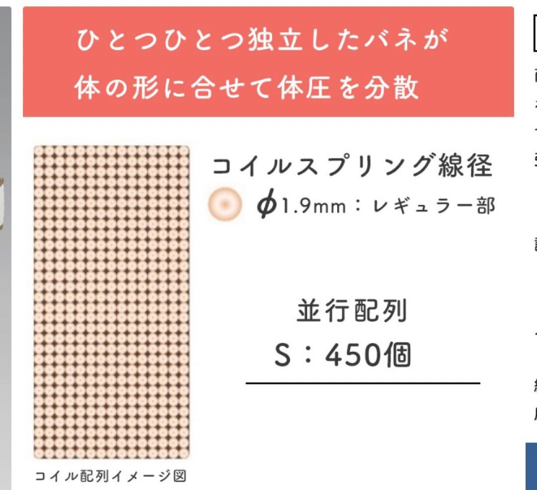 グランツ　シングル　ポケットコイル　マットレス　日本製　グランファースト