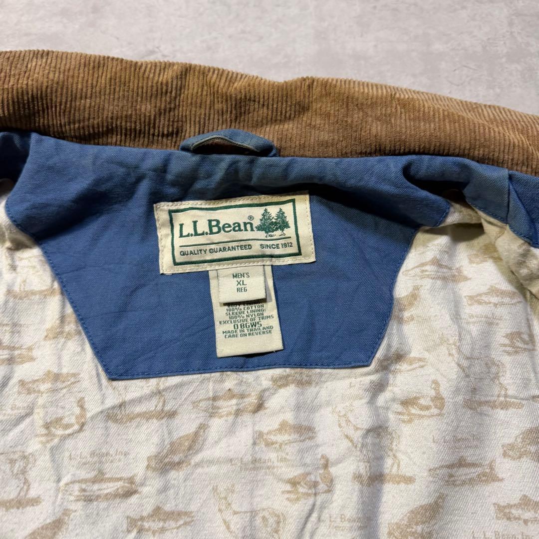 L.L.BEAN フィールドコート ハンティングジャケット 襟コーデュロイ XL