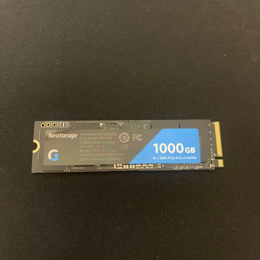 スマホ・タブレット・パソコン nentorage ssd 1000gb