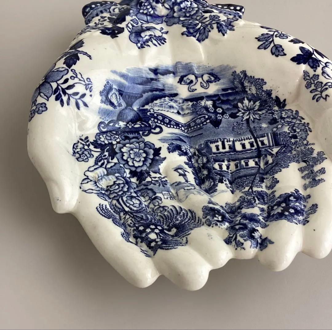 英国ヴィンテージ ♤ ハンドトレイ ♤ クラリス・クリフ