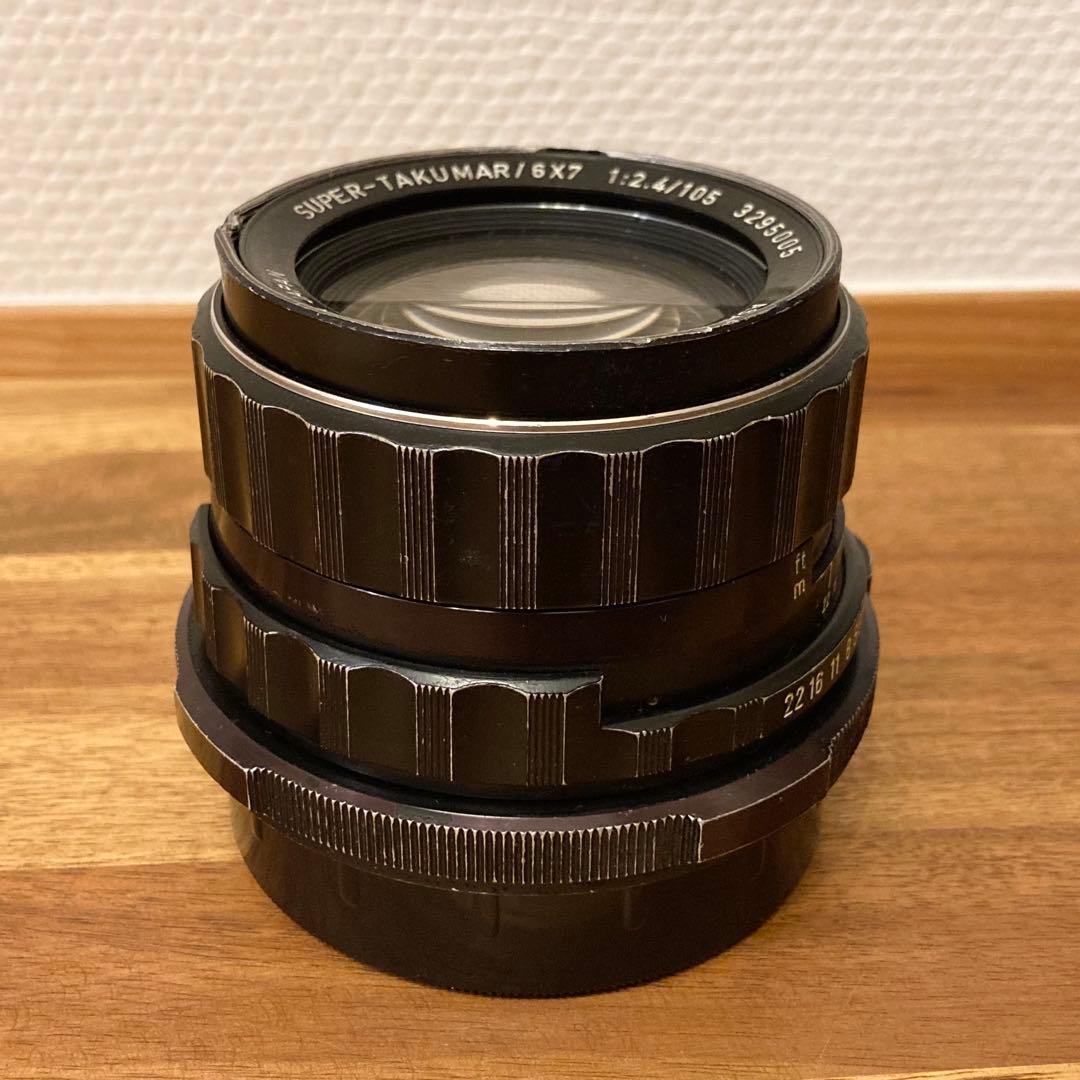 フィルムカメラ Pentax Super-Takumar 6x7 105mm F2.4