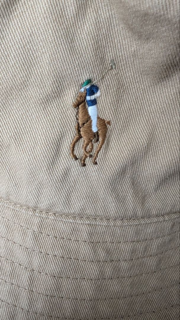 PoloRalphLauren beams別注 バケットハット カーキグリーン