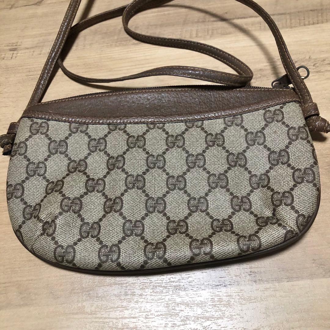 グッチ オールドグッチ　GGパターン ショルダーバッグ