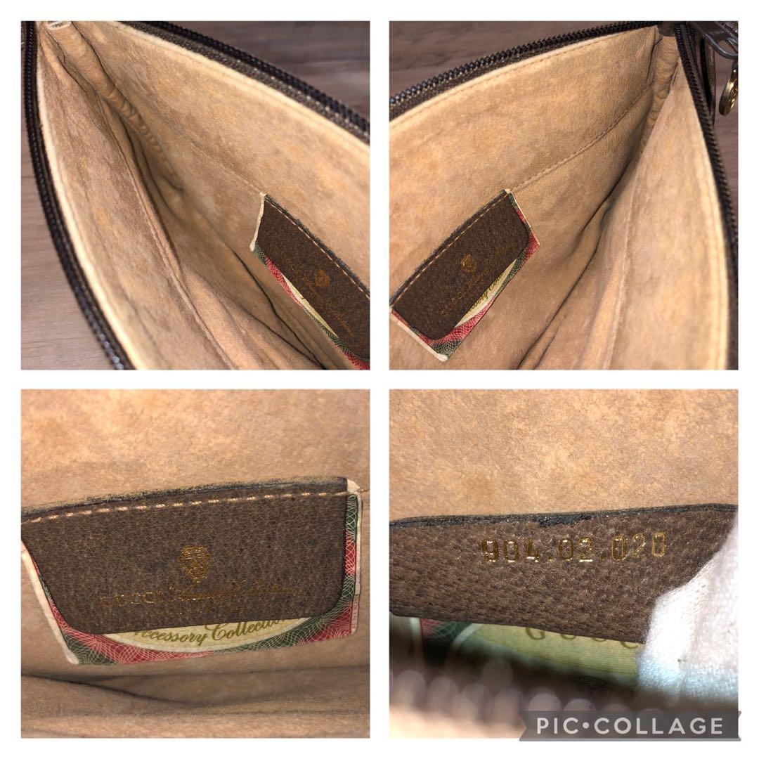 グッチ オールドグッチ　GGパターン ショルダーバッグ