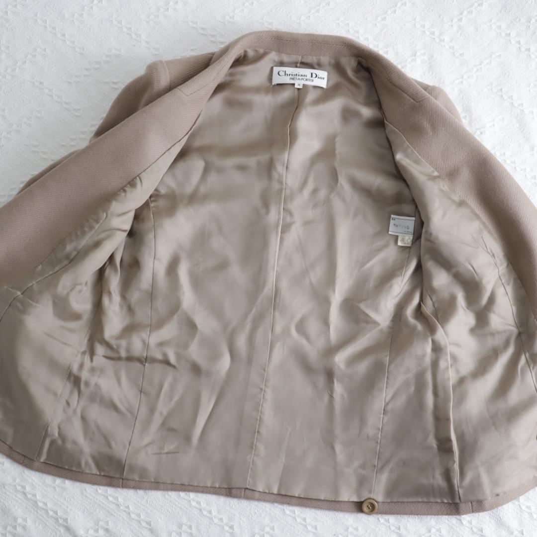 クリスチャンディオール Dior　ウール　テーラードジャケット ブレザー