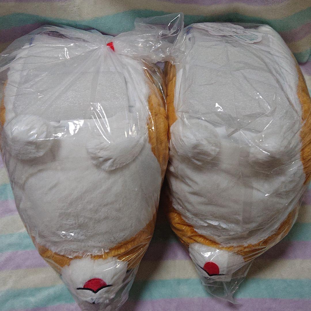 いちにのコーギー！ ティッシュケースカバーぬいぐるみ いち、いちヨロコビセット！