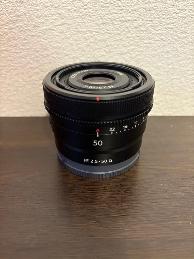 Sony FE 50mm F2.5 G レンズ