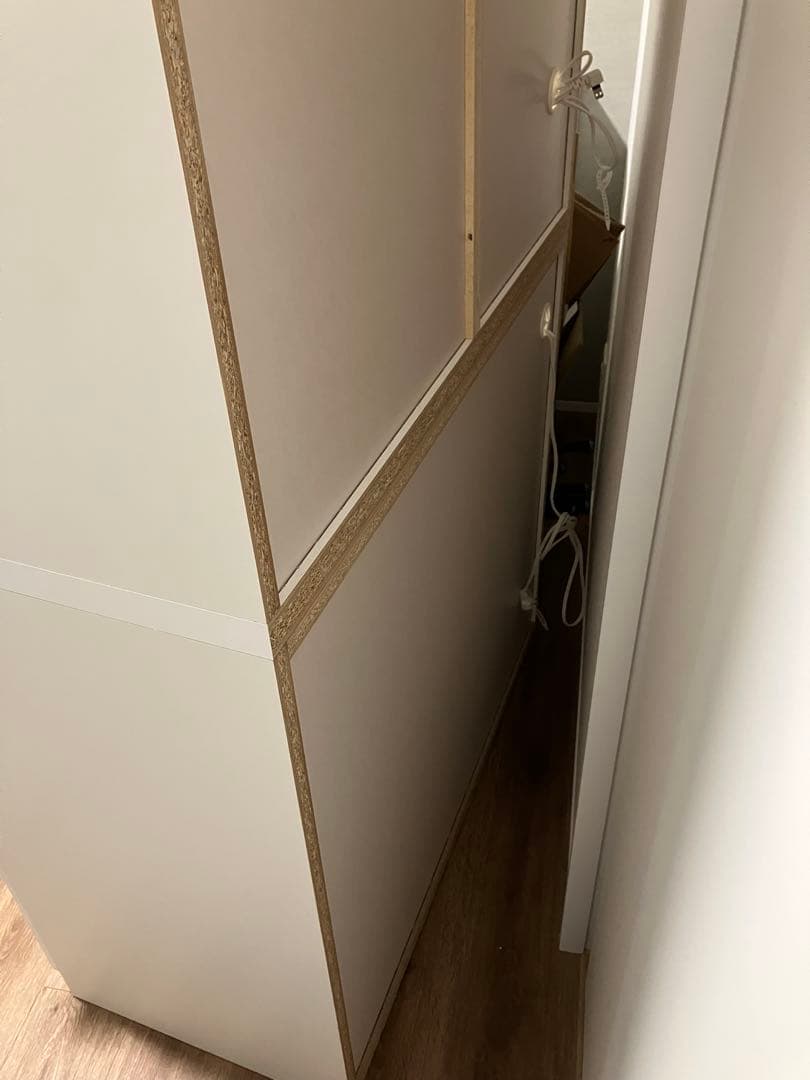 【松田家具】食器棚 レンジボード ラッキー1000 横幅98cm