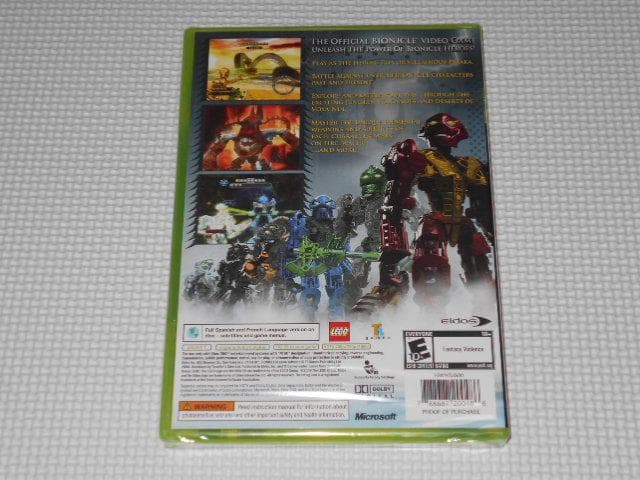 xbox360★BIONICLE HEROES 海外版★新品未開封