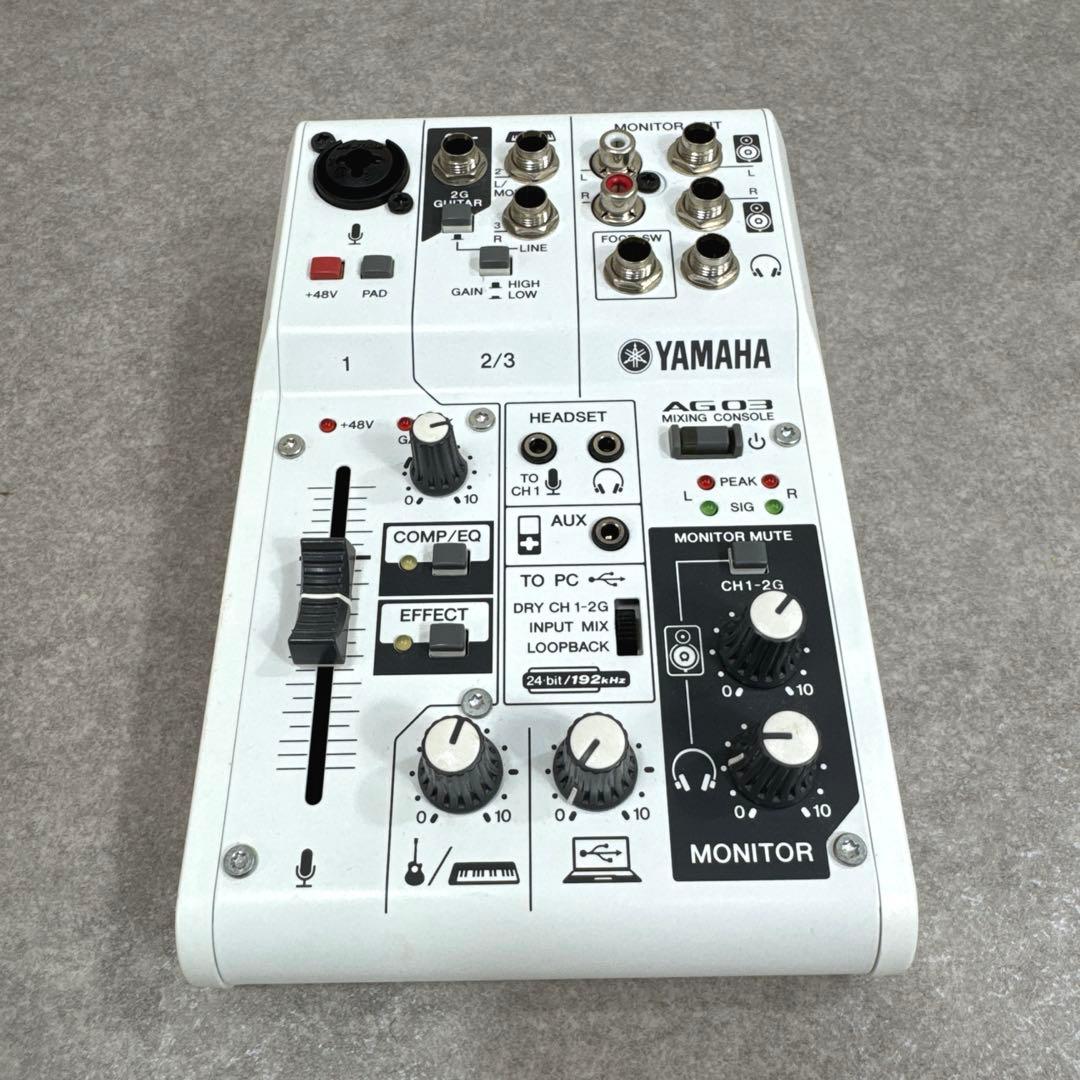 YAMAHA ヤマハ AG03 ウェブキャスティングミキサー