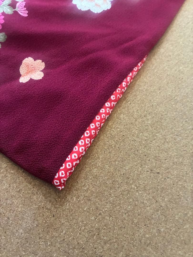 七五三 7歳 引き振袖　女の子 着物フルセット