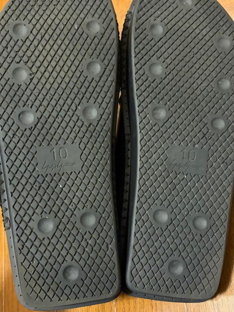 Y-3 レザー サンダル ブラック　28.5cm