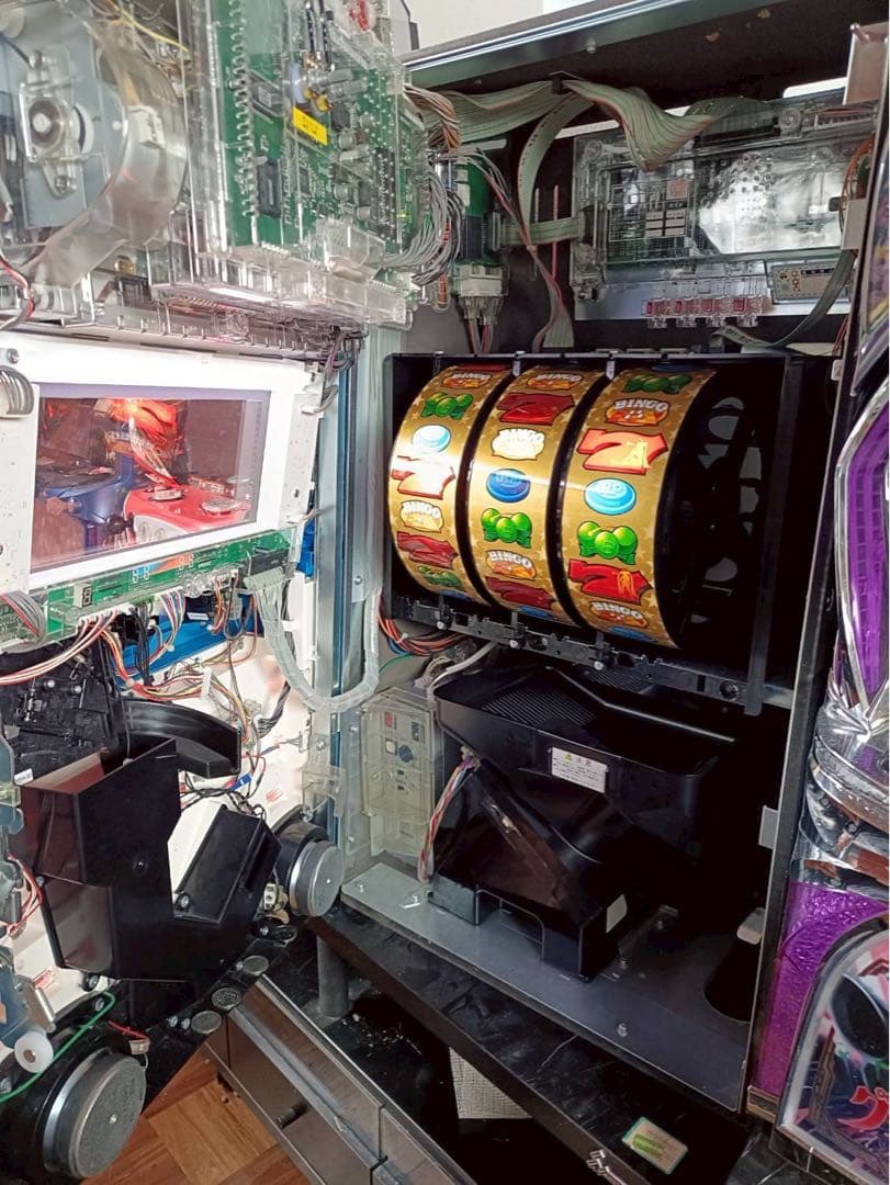 【送料無料】パチスロ 実機 スーパービンゴネオ (5号機)