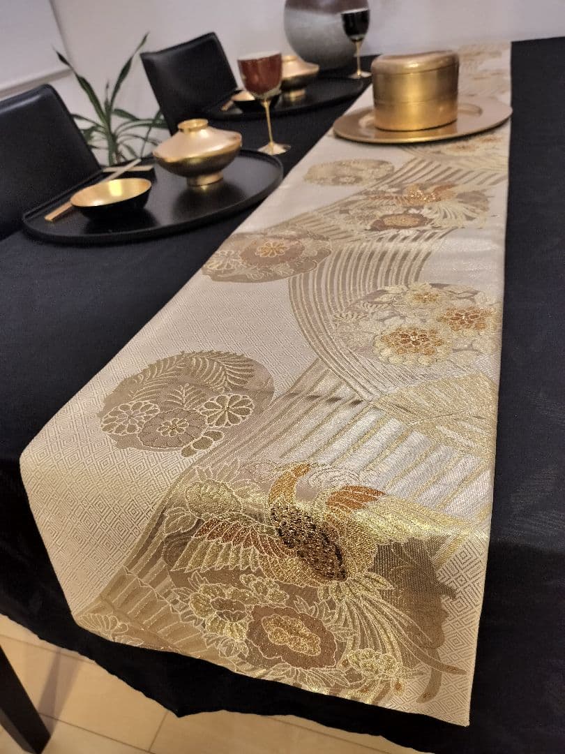 kairorisuA684★逸品‼️豪華刺繍‼️ひな祭り‼️正絹2m9cm