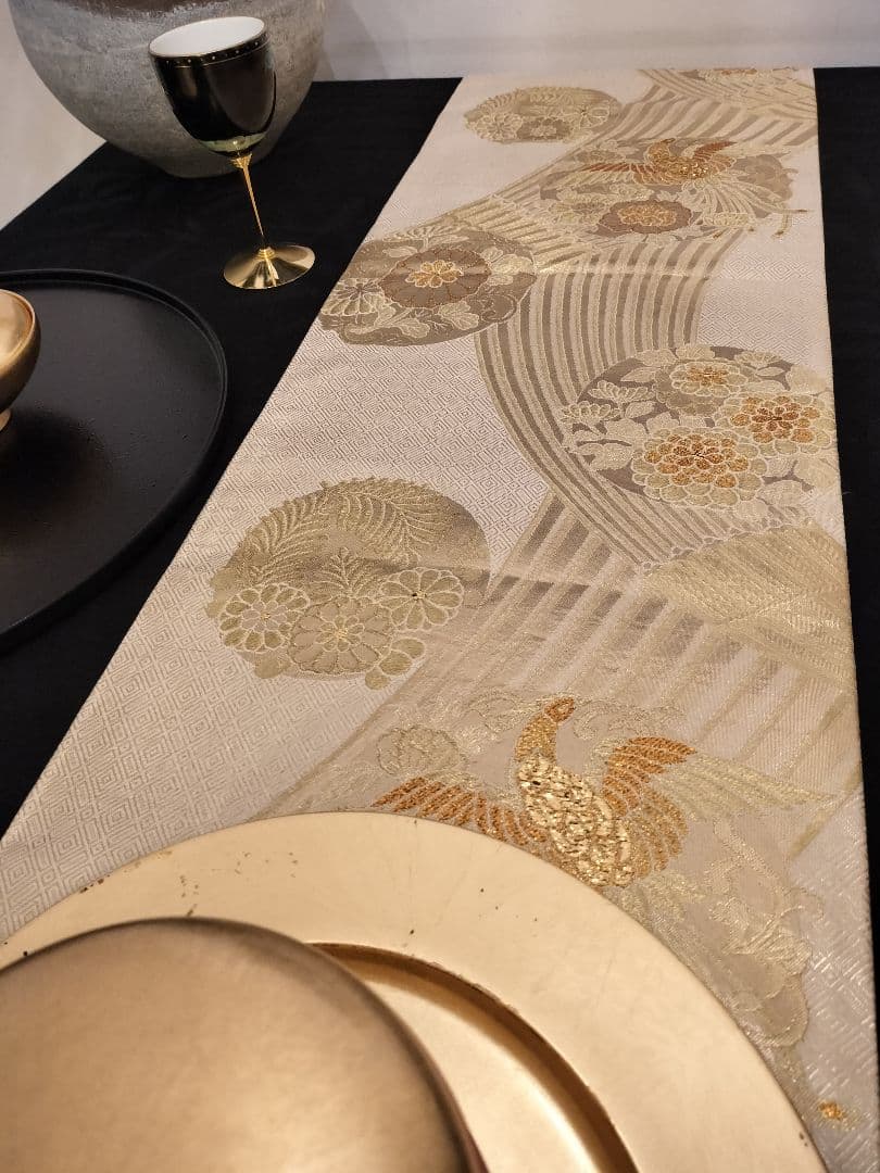 kairorisuA684★逸品‼️豪華刺繍‼️ひな祭り‼️正絹2m9cm