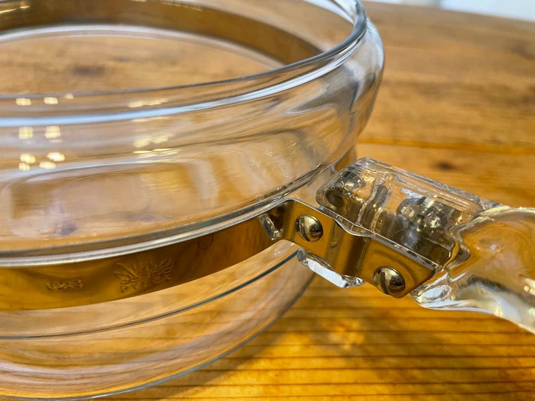 箱付き　オールド　パイレックス　フレームウェア