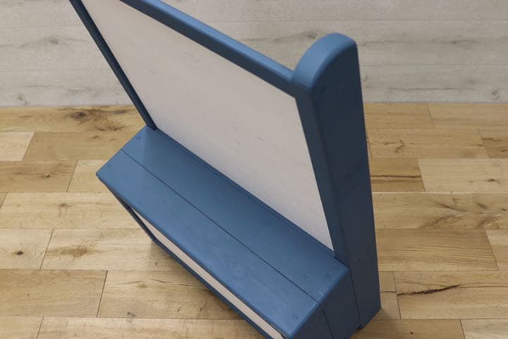 GMEK179○ハンドメイド シャビーシック マガジンラック 本棚 ハンドペイン