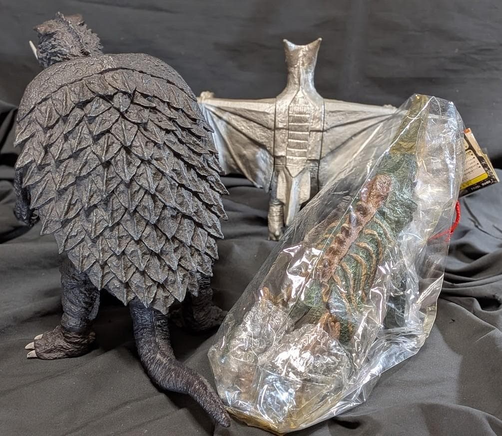 昭和ガメラ＆ギロン未開封＋宇宙ギャオス（ロケット・エクスプラス）３体セット