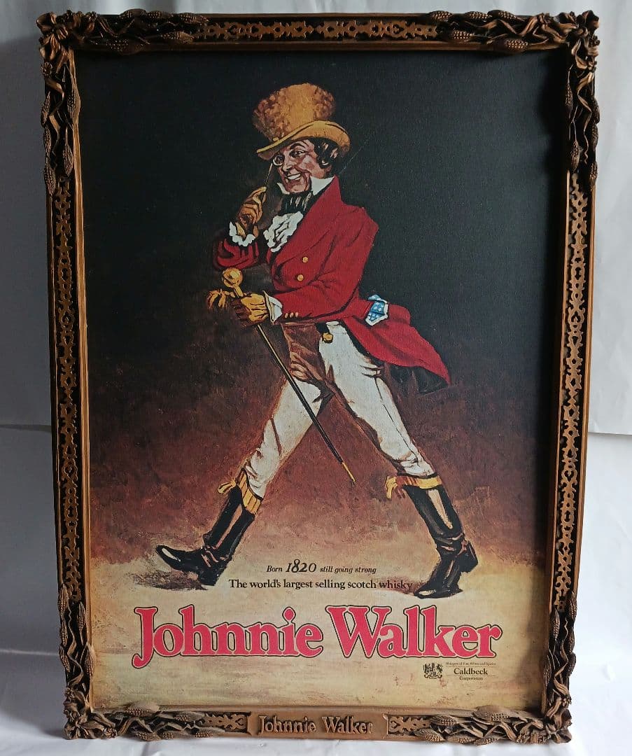 特大　小　ジョニー・ウォーカー看板2枚