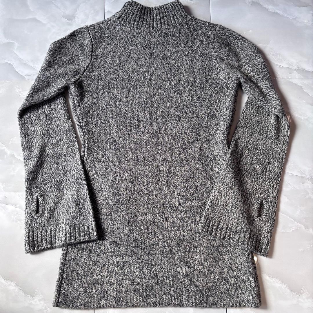 ANDMARY ava knit mini dress ブラック