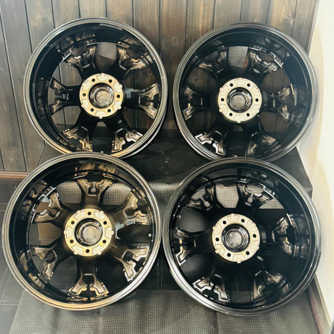 美品 クリムソン ゴーレム Ｒ20×8.5Ｊ 6Ｈ-139.7 +20　ランクル
