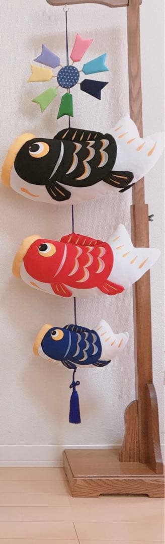 鯉のぼり　和ぐるみ　ちりめん