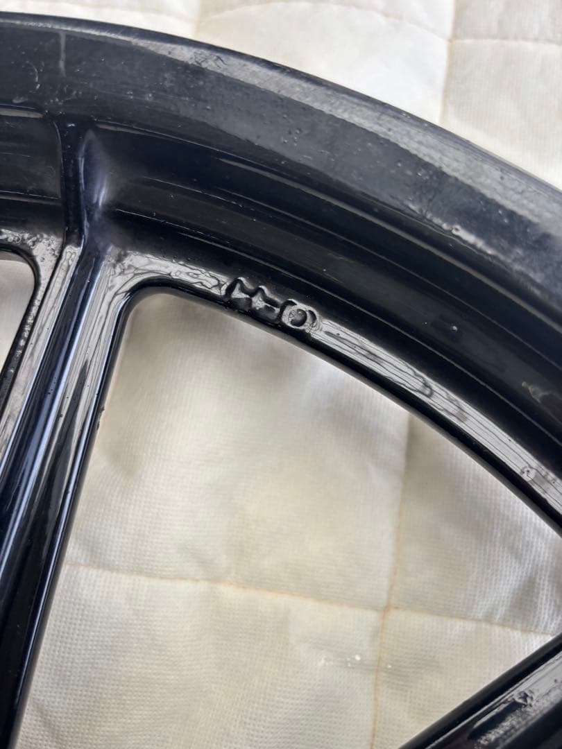 s＿s　ブラック 9本キャスト　前後セット　ハーレー純正　値下げしました