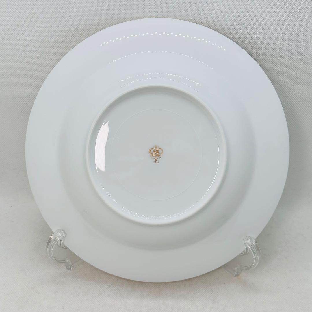 未使用 大倉陶園 スープ パスタ プレート 皿 22.5㎝ 2枚セット