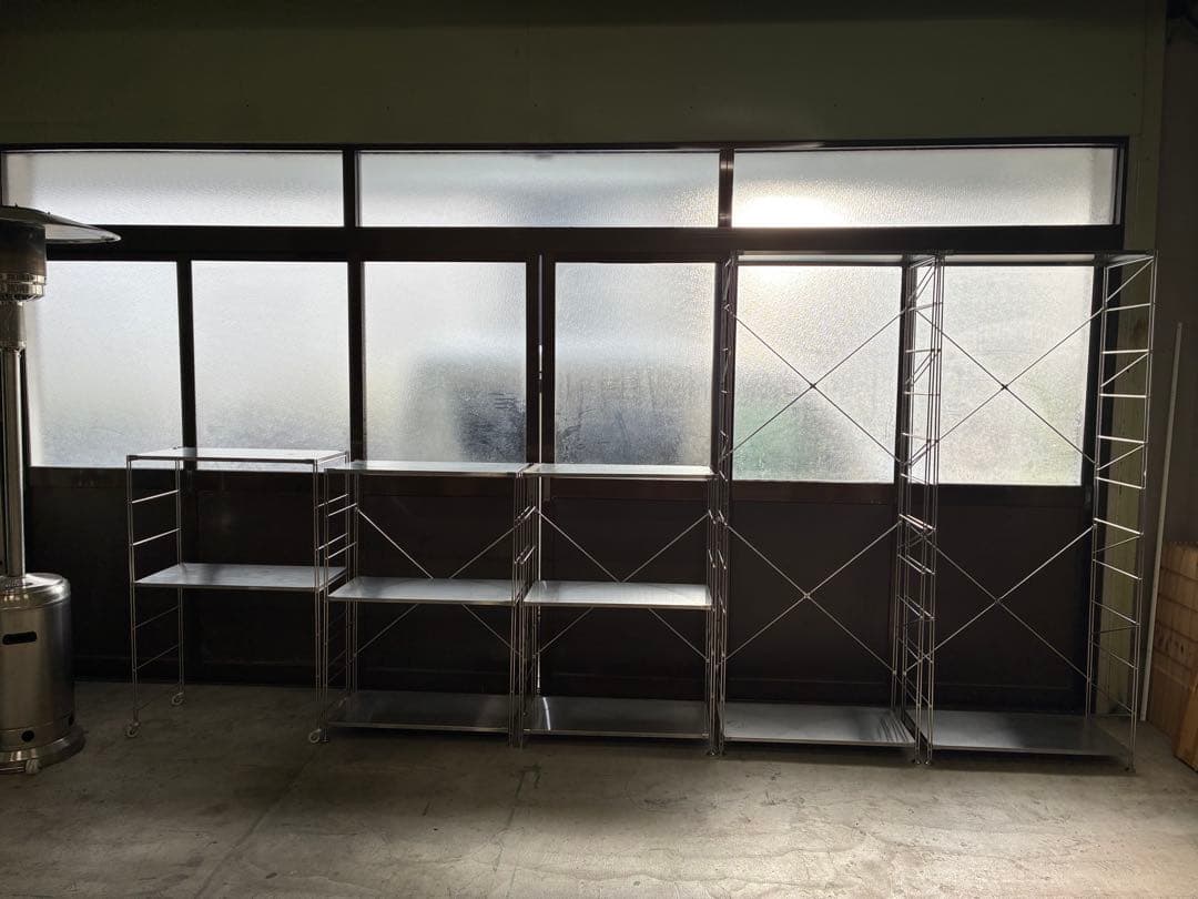 無印良品 ステンレスユニットシェルフ 5組