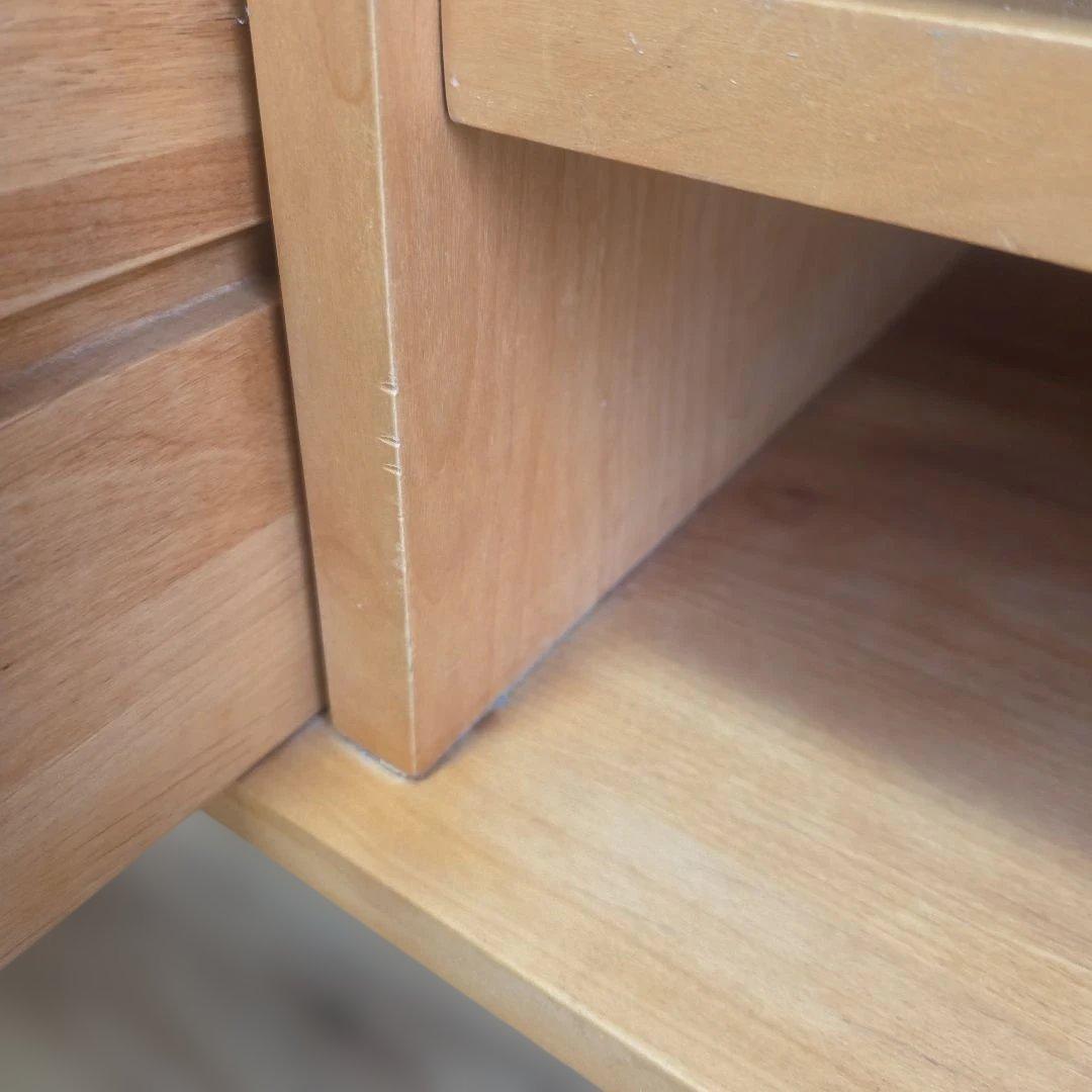 【テレビ台】ナチュラルウッド 引き出し付き