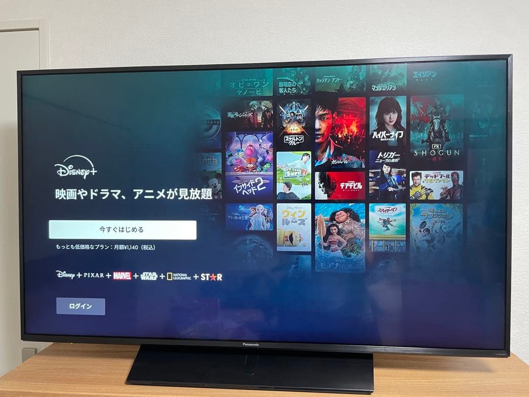 美品パナソニック 49インチ 4Kダブルチューナー内蔵 液晶テレビ 2020年製