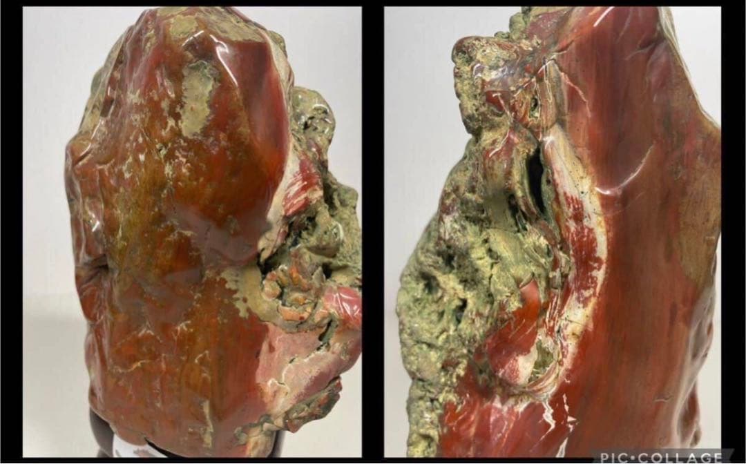 佐渡石 佐渡錦紅石 赤石 骨董 美石 インテリア