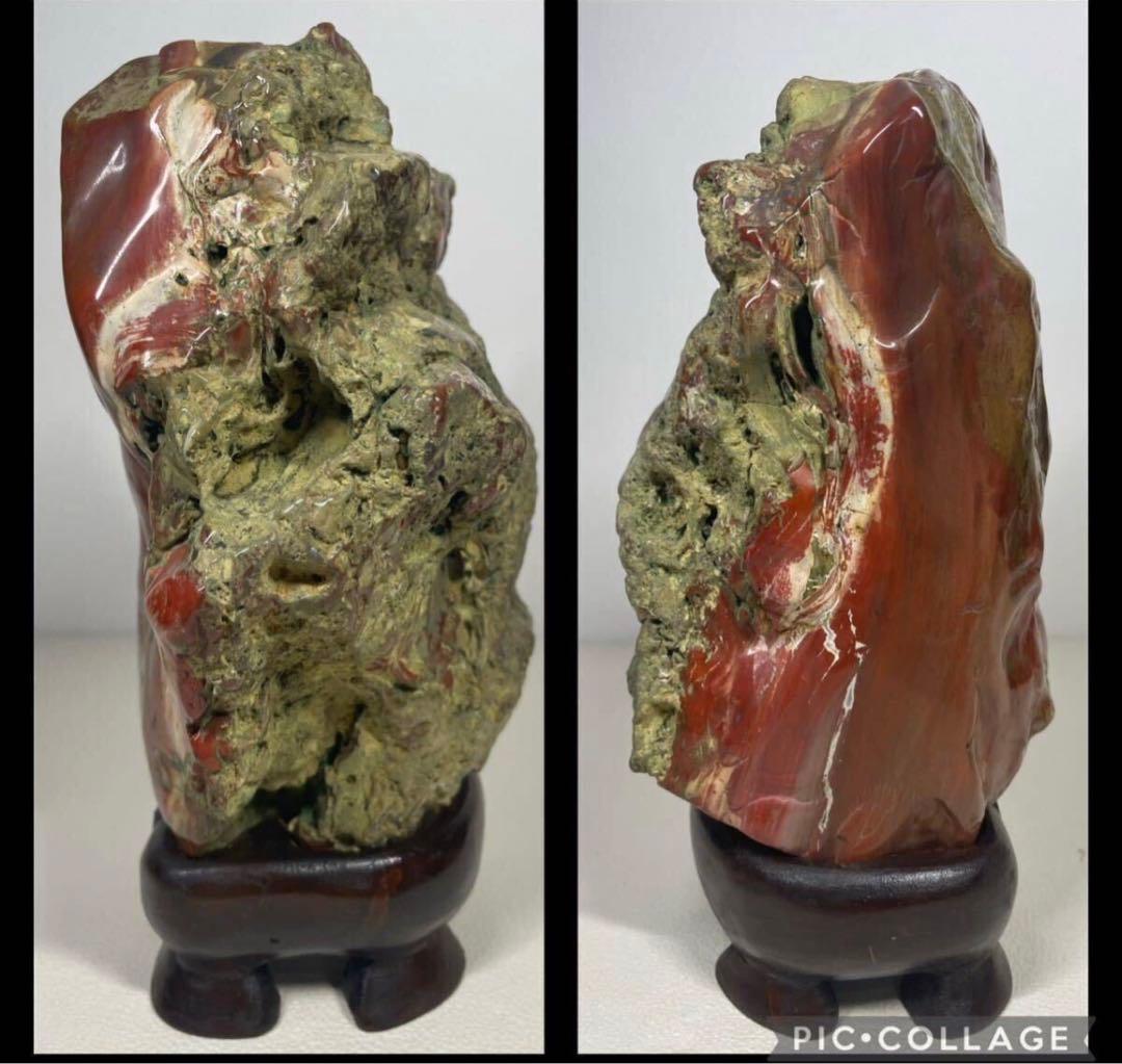 佐渡石 佐渡錦紅石 赤石 骨董 美石 インテリア