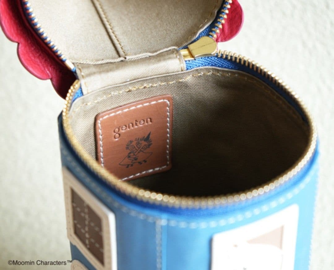 genten　MOOMIN collection ペンケース「ムーミンやしき」