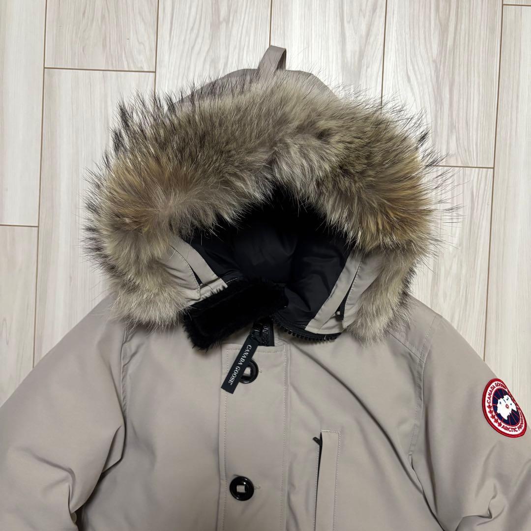 カナダグース　ジャスパーパーカー　メンズXS ベージュ　ダウンジャケット