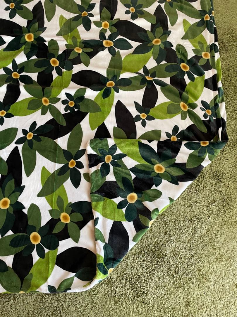 2枚セット【シビラ】　マランタ　あったか掛カバー　シングル　ピンクグリーン各1枚