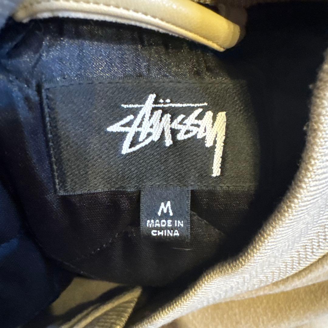 Stüssy SPORT MELTON VARSITY JACKET かつき