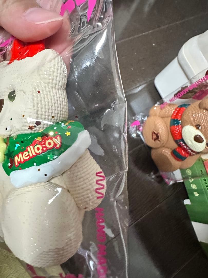 mellojoy クリスマスベア 2体セット