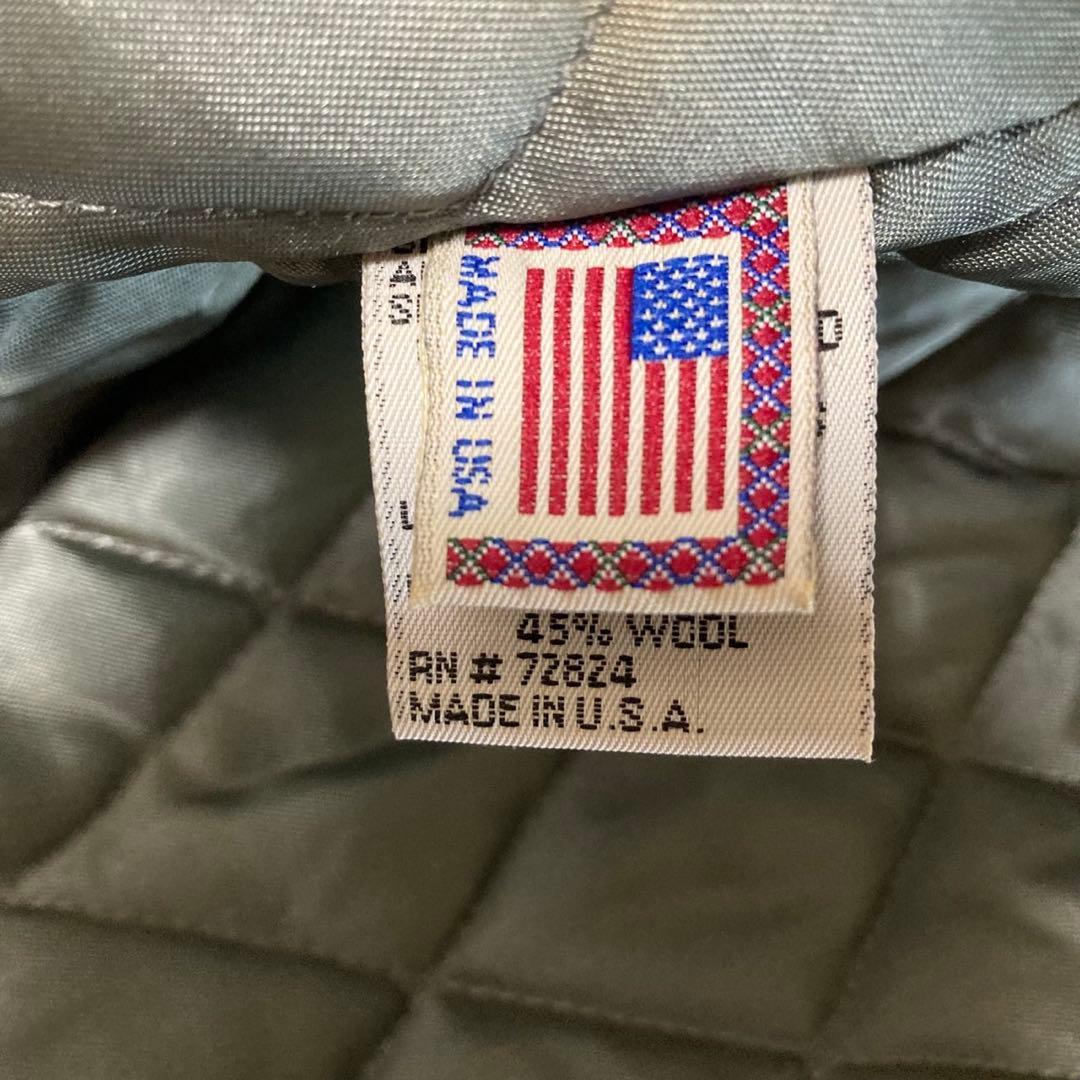 Golden Bear スタジャン ネイビー/クリーム　メンズ　古着