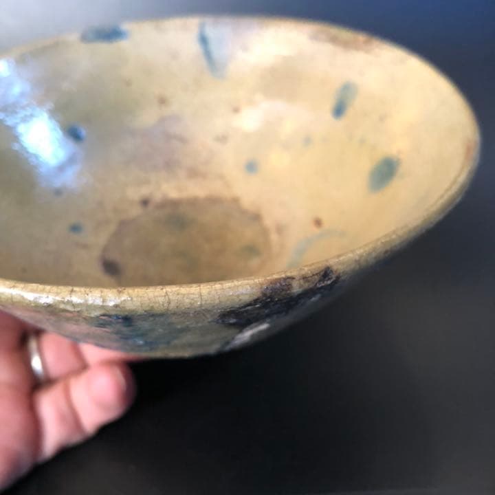 古美術品◼️蔵から謎の抹茶茶碗が出て来ました。茶道具、珍品
